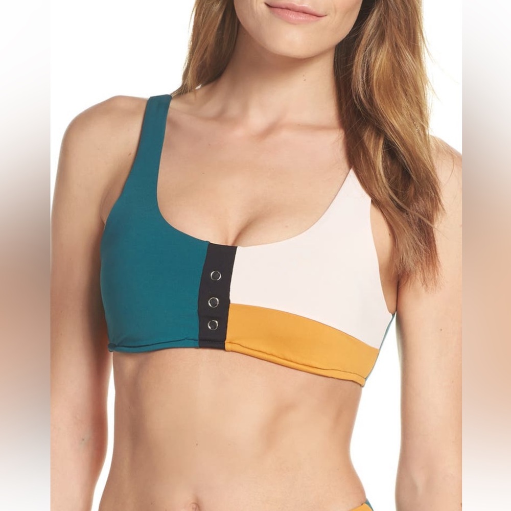 Seafolly Aralia Colorblock Bikini Top